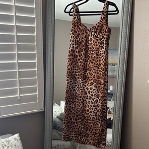 Zara Animal Print Dress